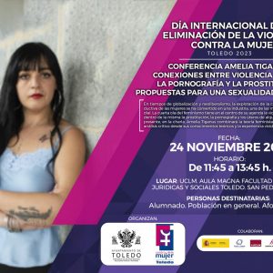 Conferencia Amelia Tiganus.