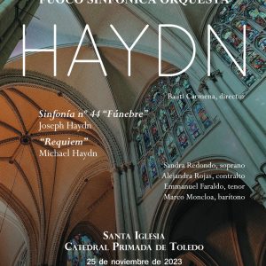 Concierto de Haydn por el coro Jacinto Guerrero y Fuoco Sinfónica Orquesta