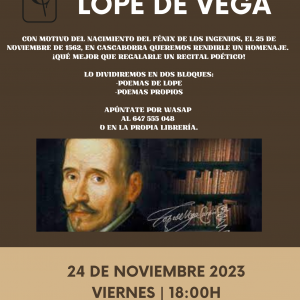 Recital homenaje a Lope de Vega
