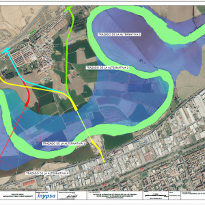 l Ayuntamiento cuenta ya con el estudio de trazado para la ejecución del puente de conexión entre Azucaica y el Polígono