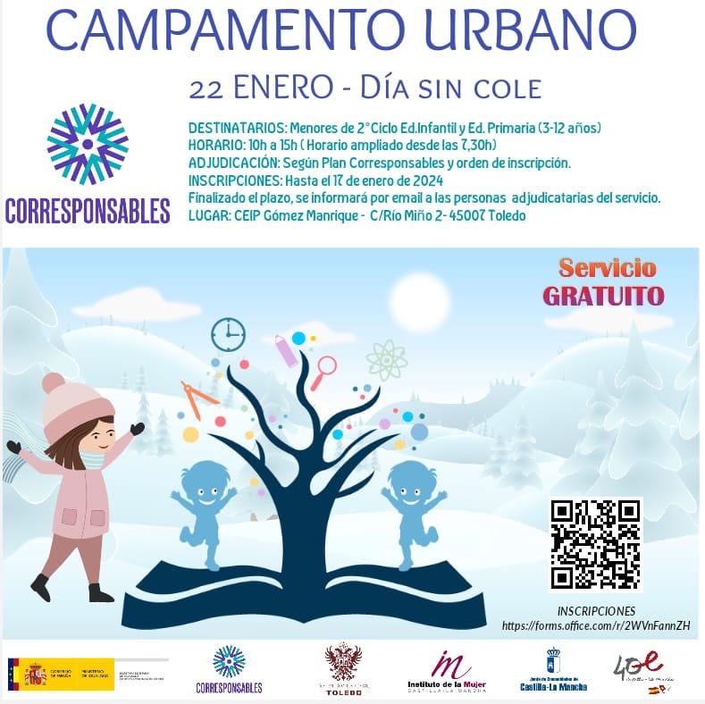 https://www.toledo.es/wp-content/uploads/2024/01/campamento-urbano.jpg. Campamento Urbano 22 de enero – Día sin cole