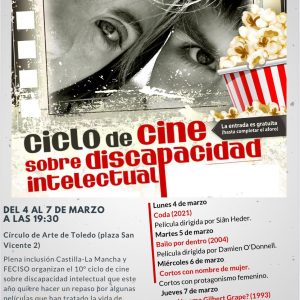 oledo acoge la X edición del Ciclo de Cine sobre Discapacidad Intelectual