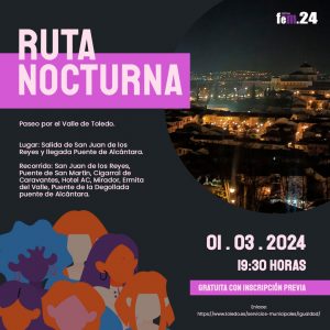 FEM 24: Ruta nocturna 8 DE MARZO “Día Internacional de las Mujeres”.