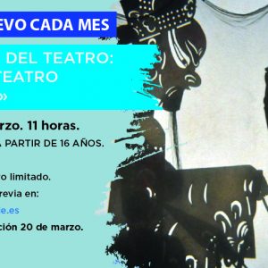 Taller de teatro de sombras.