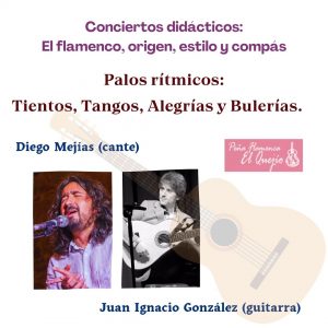 Biblioteca de Castilla-La Mancha. Ciclo El flamenco: origen, estilo y compás. Conciertos didácticos.