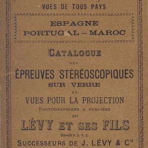 4 – Vues de tous pays: catalogue des épreuves stéréoscopiques sur verre… / par Lévy et ses fils (1896)