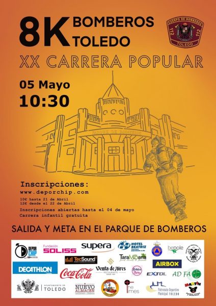 Cartel XX Carrera Bomberos