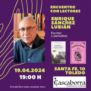 Encuentro con lectores. Enrique Sánchez Lubián.