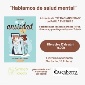 Librería Cascaborra. Club de lectura “Hablamos de salud mental”