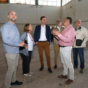 elázquez afirma que el nuevo pabellón de la Escuela de Gimnasia será una realidad gracias al empeño del actual equipo de gobierno