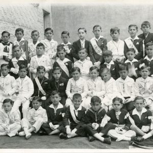 l Archivo Municipal publica la foto de la Primera Comunión de alumnos maristas de Toledo en 1933