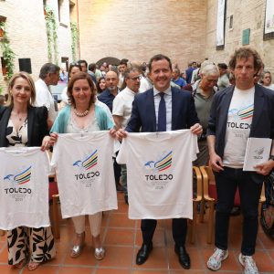 Velázquez presenta la candidatura oficial para que Toledo sea Ciudad Europea del Deporte en el año 2025