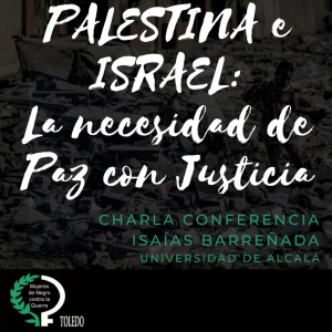 Biblioteca de Castilla-La Mancha. Conferencia Palestina-Israel: la necesidad de paz con justicia, impartida por el profesor Isaías Barreñada