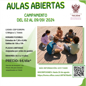 CTIVIDAD -AULAS ABIERTAS- DÍAS NO LECTIVOS- SEPTIEMBRE –