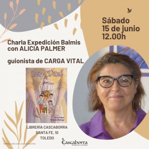Charla. Expedición Balmis con Alicia Palmer.