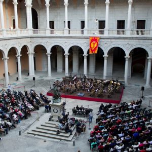 Museo del Ejército. Concierto con motivo del X aniversario de la proclamación de S.M. El Rey