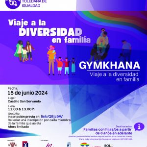 Gymkhana, viaje a la diversidad en familia. Escuela Toledana de Igualdad.