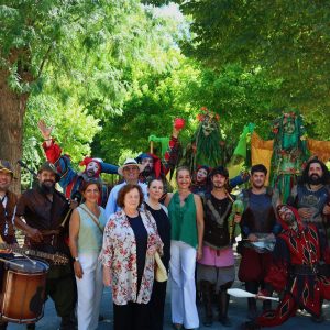 uan Marín visita el Mercado Medieval, y destaca la “gran acogida” por toledanos y visitantes.