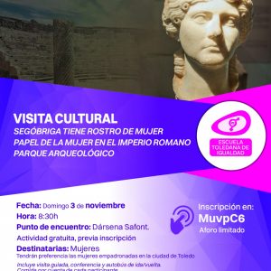 Visita cultural a Segóbriga. Escuela Toledana de Igualdad.
