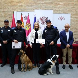 nés Cañizares: “Las unidades caninas son esenciales para la seguridad y para socorrer a los más vulnerables, caso de la tragedia de la Dana”