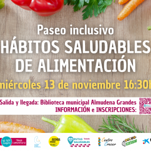 ASEO INCLUSIVO. HABITOS SALUDABLES DE ALIMENTACION.
