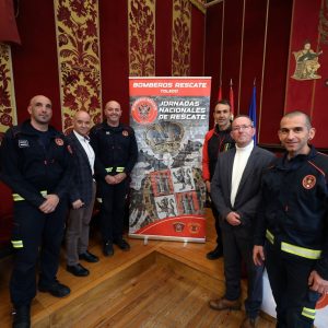 oledo acoge las XVIII Jornadas Nacionales de Rescate promovidas por el Ayuntamiento, los Bomberos del consistorio y del Consorcio