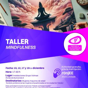 Taller de Mindfulness. Escuela Toledana de Igualdad.