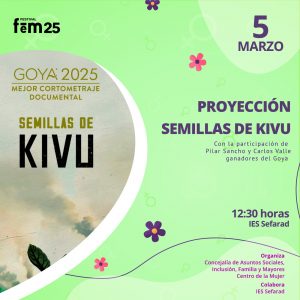 M Proyección Corto Documental Las Semillas de Kivu