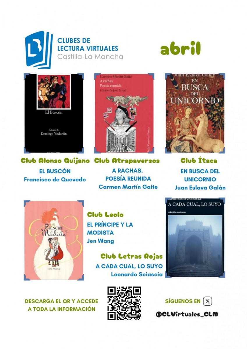 Club de lectura Virtuales Abril