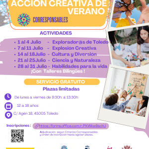 CCIÓN CREATIVA DE VERANO. Plan Corresponsables.