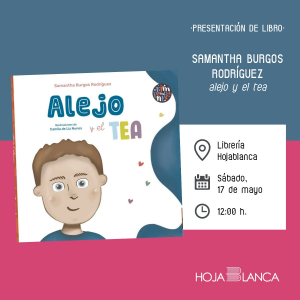 Librería Hojablanca. Presentación de libro: “Alejo y el TEA”.