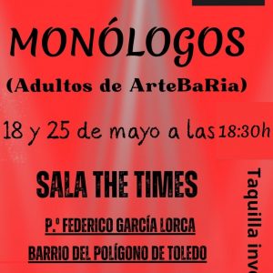 ArteBaRia. “Monólogos de películas, series de TV y teatro”.