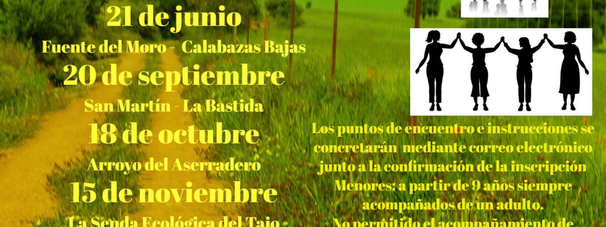 Senderos por la igualdad- Rutas en familia