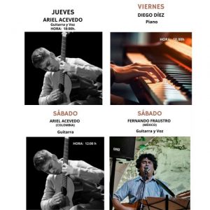 Museo Cromática. “Música en vivo”, Ariel Acevedo.