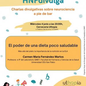 Hospital Nacional de Parapléjicos. “Ciclo de charlas divulgativas sobre Neurociencia”.