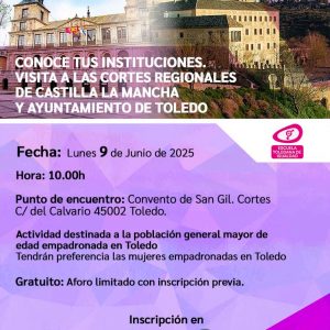 onoce tus instituciones. Visita a las Cortes Regionales – Ayuntamiento de Toledo