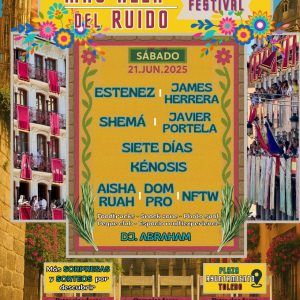 orcillo presenta la I Edición del Más Allá del Ruido Fest, un festival “perfecto para celebrar la Semana Grande del Corpus con música”
