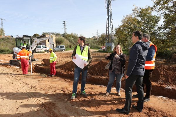 Durante de las obras del camino de albarreal 3
