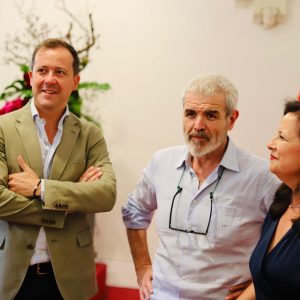 l alcalde agradece a Lorenzo Caprile “que aporte su granito de arena al proyecto de la candidatura de la Capitalidad Europea de la Cultura”