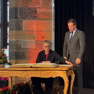 quisgrán renueva su Hermanamiento con Toledo en el 40 aniversario y firma su adhesión a la candidatura de la Capitalidad Europea de la Cultura