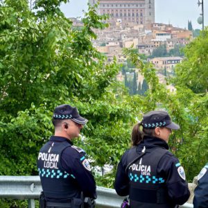 etención en el anfiteatro del parque Tres Culturas.