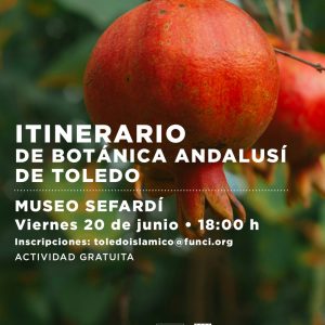 Museo Sefardí. “Visita guiada al Itinerario de botánica andalusí”.