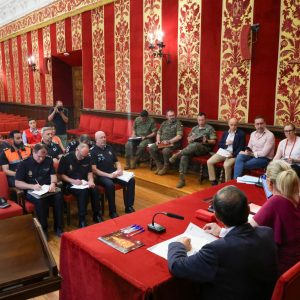 añizares pone en valor la coordinación y la colaboración entre instituciones para garantizar la seguridad en la Semana Grande del Corpus