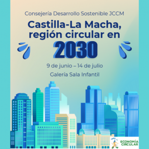 Biblioteca de Castilla la Mancha. Exposición: “Castilla-La Mancha, región circular en 2030”.