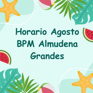 ecordatorio horario Agosto