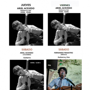 Museo Cromática. “Música en Vivo”. Roberto Cano.