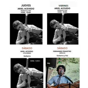 Museo Cromática. “Música en Vivo”. Ariel Acevedo.