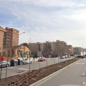 ortes de tráfico en el barrio de Santa María de Benquerencia con motivo de las obras de mejora en la red de abastecimiento de agua
