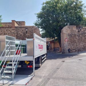 olina destaca la buena acogida de los novedosos puntos limpios móviles que ya dan servicio a todos los barrios de la ciudad  