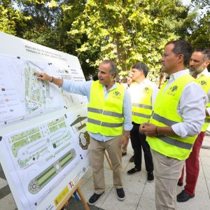 elázquez: “La obra en la Vega pretende revitalizar este parque tan querido por los toledanos creando una entrada Imperial, a la ciudad Imperial”